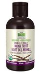 NOW Foods, Organic Liquid Monk Fruit, Vanilla Flavour, Zero-Calorie Sweetener, 53mL