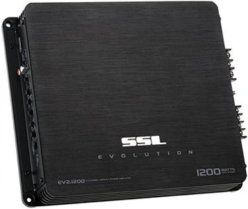 Sound Storm Laboratories EV2.1200 Evolution Series Car Audio Amplifier - 1200 High Output, 2 Channel, 2/8 Ohm, High/Low Level Inputs, High/Low Pass Crossover, Full Range, Hook to Stereo and Subwoofer