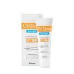 Brinton UV Doux Blue Light Sunscreen Protection Gel SPF 50 PA+++ UVA/UVB for Men & Women | Matte Finish & Water Resistant | For All Skin Types, 50g