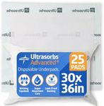 Medline Ultrasorbs Drypads, 30" x 3