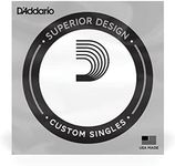 D'Addario .022 Flat Wound Single String for Electric Guitar