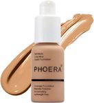 Mupkins Phoera Matte Foundation Full Coverage – 30ml Oil Control Flawless Face Foundation for Women & Girls, Makeup Accessories Mature Skin Long Lasting Full Coverage, Smooth Finish (103 WARM PEACH)