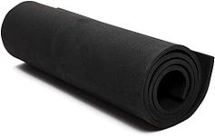 Black 6mm EVA Foam Sheet for Crafts, High Density Roll for Costumes, Cosplay Armor, DIY Projects (13.7 x 39 in)