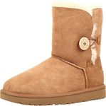 UGG Women's Bailey Button II Winter Boot, Chestnut, 10 B US