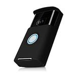 kwmobile Case Compatible with Ring Video Doorbell (1st Gen) - Protective Silicone Cover Black