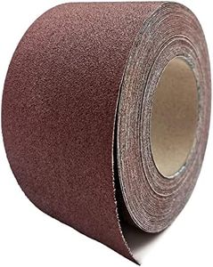 120 Grit Sandpaper Roll, 3 Inch x 49 Feet Emery Cloth Roll Aluminum Oxide Abrasive Paper Roll Continuous Sandpaper for Metalworking, Woodworker, Furniture Repair, Sanding Automotive Plumbing