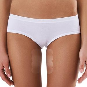 Instant Lifts Skinnies Inner Thigh Tape - Patented & Made in USA - Clear Adhesive Strips Instantly Slim Upper Inner Thigh & Prevent Chafing - Sweatproof and All-Day Wear Body Tape for Women - 5 Pairs