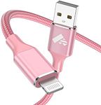 Aioneus 1M iPhone Charger Cable MFi Certified USB A to Lightning Cable iPhone Cord Fast Charging Compatible for iPhone 14 13 12 Mini Pro Max 11 X XS XR 8 Plus 7 Plus 6 Plus 5s SE iPad Pro iPod