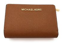 MICHAEL Michael Kors Jet Set Travel Bifold Zip Coin Wallet (Luggage)