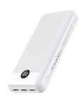 VEGER 30000mAh Power Bank with Led Display, 20W Fast Charging PD18W QC 3.0 USB C Battery Pack Portable Charger with 4 Outputs & 2 Inputs Compatible with iPhone/iPad/Samsung Phones Tablet and More