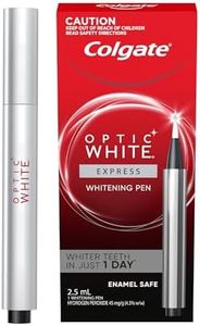 Colgate Optic White Pro Series Express Teeth Whitening Treatment Pen, 1 Pen, Contains Hydrogen Peroxide, Enamel Safe