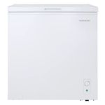 Cookology CCFZ198WH Freestanding Chest Freezer - 198 Litre Capacity - Suitable for Outbuildings and Garages - Freezer and Refrigeration Modes - Easy Temperature Control - 4 Star Freezer Rating - White