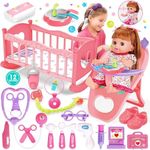 PROOU Baby Doll Toys Set, 14" Doll 