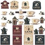 Roommates Coffee House Appliques (Multicolor)