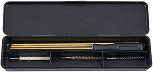 ANCLLO Cleaning Brush Kit with Plastic Box for.177 .22 .243 Brass Rod Air Hunting Rifle