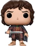 Funko Pop Movies: The Lord of Rings - Frodo Baggins #444 Vinyl Figure (Bundled with Box Protector Case)