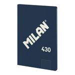 MILAN® A4 Glued Notebook, 5 x 5 mm, 48 Sheets A4, 95 g/m² Paper, 1918 Series, Blue