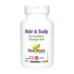 New Roots Herbal - Hair & Scalp - 60 Softgels - Hair Growth Supplement for Men and Women - Hair Loss Supplements for Men and Women - Healthy Hair Supplements for Thinning Hair Women - Scalp Health