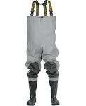 PROS Waterproof Chest Waders Premium Light Olive UK 10 / EU 44