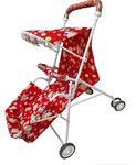 Bondad Hub Stroller/Buggy, Compact & Travel Friendly, for Baby/Kids, 6-36 Months (Red)