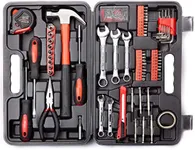 CARTMAN 148-Piece Tool Set - General Household Hand Tool Kit with Plastic Toolbox Storage Case