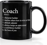 Cabtnca Coach Gifts for Men, Coach Mug, Coach Cup, Coach Definition Mug, Coach Appreciation Gift, Crossfit/Soccer/Baseball/Basketball Coach Gifts, 11Oz