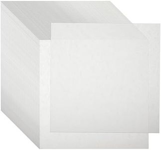 Juvale 500 Pack Wax Paper Sheets, Pre-Cut Square Liners for Food, Bakery, Deli (6x6 in, White)