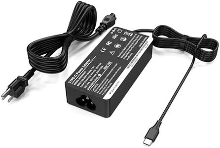 Universal USB Type C Laptop Charger 65W 45W Fit for Lenovo HP Dell Acer Asus Samsung Sony Fast Chromebook Charger Computer Charger Type C AC Adapter Power Cord Supply