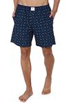 Simon Carter Men's Cotton Blend Boxer Shorts (SCBXCRGFO93250_Navy_L)