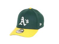 New Era Oakland Athletics MLB Two Tone Green Gold 39Thirty Stretch Cap