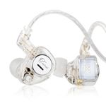 KZ Taurus in Ear Monitor Headphones, Horizontal 2DD Gaming Earbuds Wired IEM in Ear Headphones, Noise Cancelling Ear Buds Sound Localization in-Ears for Singers Musicians Audiophiles