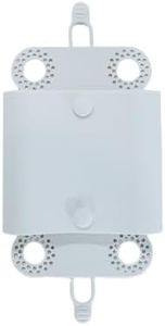 Porcupine Shower Wall Hair Catcher, Modern Silicone Design Collects & Conceals Wet Hair in Bathroom, Prevents Clogged Drains, Reusable, Removable, Easy to Clean, Heavy Duty Hanger Included (Cool Gray)