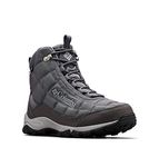 Columbia Men's Firecamp Stiefel Hiking Shoe, Titanium Grey Steel Graphite, 9.5 UK