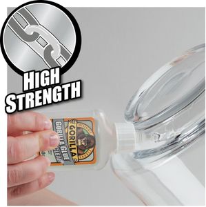 Gorilla Glue Crystal Clear Adhesive, 50ml – Strong Multi-Purpose