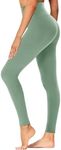 GAYHAY High Waisted Leggings for Women - Soft Opaque Slim Tummy Control Printed Pants for Running Cycling Yoga