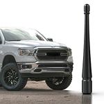 aftid - 4 Inch Aluminum Stubby Antenna Compatible with Dodge RAM 1500 2009-2023