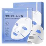 Bio Collagen Face Mask, Bio Collagen Deep Hydration Mask, Collagen Overnight Mask - Moisturize, Firm & Enhance Skin Vitality (34g x 6ea)