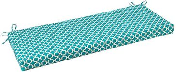 Pillow Perfect Indoor/Outdoor Hockley Bench Cushion, Teal