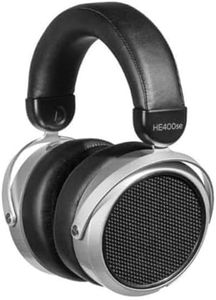 HIFIMAN HE400SE Stealth Magnets Version Over-Ear Open-Back Full-Size Planar Magnetic Wired Headphones for Audiophiles/Studio, Great-Sounding, Stereo, Easy to Drive, Comfortable, Sliver