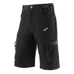 Lixada Baggy Shorts Cycling Bicycle Bike MTB Pants Shorts Breathable Loose Fit