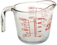 Anchor Hocking Glass Open Handle Measuring Cup, 16 Ounce