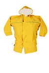 SOUNIK FASHION SDS Kids yellow raincoat with hood and bag slot for school outdoors for kids age group 3-14 years (9-10 years)