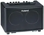 Roland Acoustic Chorus Battery-powered 30-Watt Guitar Amplifier, Black (AC-33)