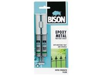 Bison Epoxy Metal Adhesive 24ml Syringe