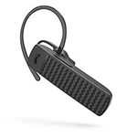 Hama Mono Bluetooth Headset (Multipoint, for Two Devices, Voice Control, Touch Control, Headset with Microphone, Wireless, Single-Sided, In-Ear, Removable Ear Hooks, Ear Pads, Wireless) Black