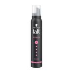 Schwarzkopf TAFT Power Hold 5 Hair Mousse, Lasts 24 Hours, Cashmere-Like Softness, With No Stickiness, Heat Protection, Silicone Free, Lightweight Styler To Controls Frizz And Provides Shine, 200Ml