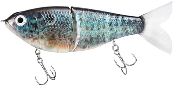 NRVBaits Glide Baits Jointed Swimbait Fishing Lures for Bass Pike Trout Walleye Crappie Bluegill Salmon Fishing Gear Gifts for Family