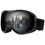 Ski Snowboard Goggles Anti-Fog Anti-UV Winter Snow Sports Skating Snowmobile Glasses for Men Women