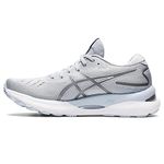 ASICS Women's GEL-NIMBUS 24 Running Shoes, 7H, PIEDMONT GREY/WHITE
