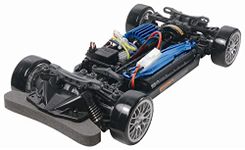 TAMIYA 300058584 TT-02D Drift Spec Chassis Brushed 1:10 RC Car Electric Road Model 4W, Blue